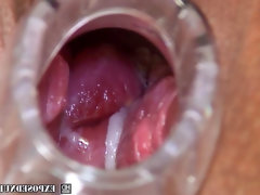 Curvy black nurse shows vagina